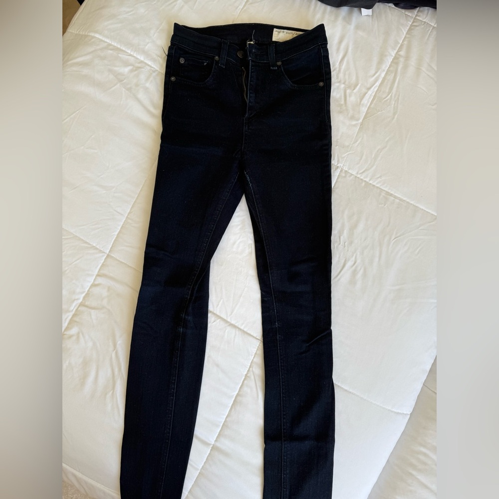 Rag & Bone Midnight Black Jeans